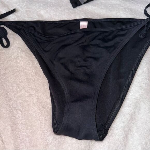 VICTORIA’S SECRET Gold embellished Very Sexy padded bikini top sz S/P - Picture 10 of 11